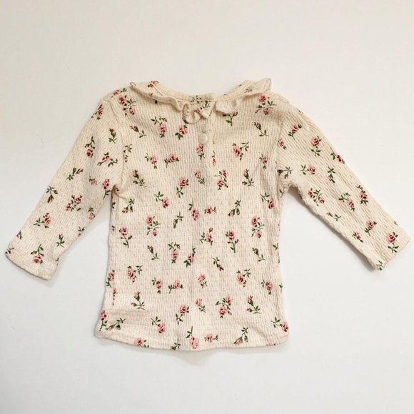 Cradle Togs Floral Blouse Size 0-6m - Picture 4 of 4